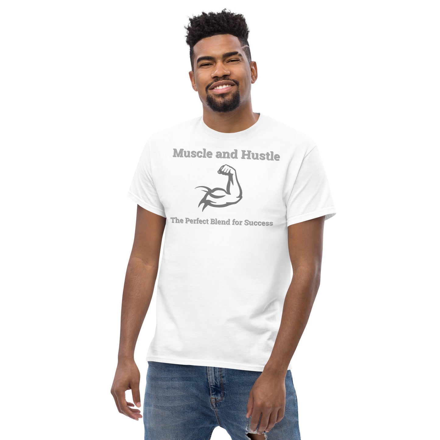 Men's Muscle and Hustle Tee